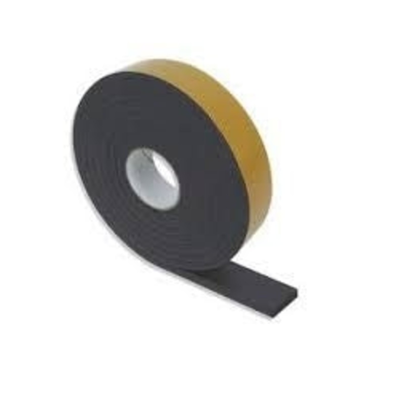 Cellular Rubber Strips 25 x 2 mm 10 m EPDM self-adhesive on one side A86099