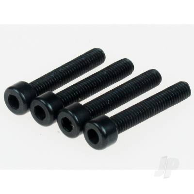 Dubro 3.5mm x 20 Socket-Head Cap Screws (4 pcs per package) DUB2273