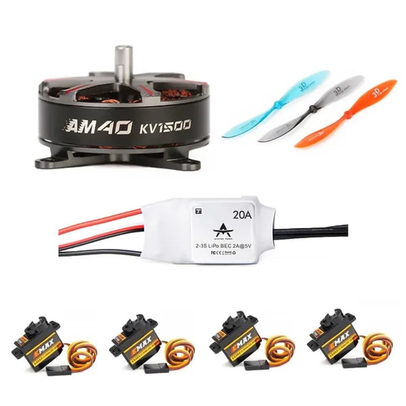 TA Horizons Power Combo 2 for 37 Airplanes (T-Motor/ESC/Prop/Servos)