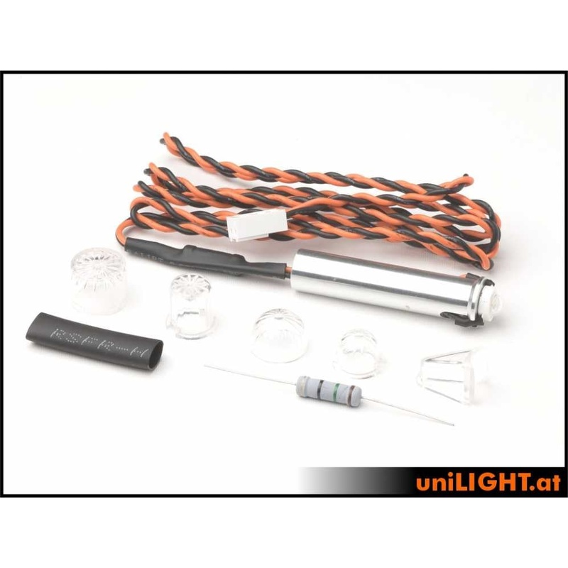 UniLight 10mm SLIM Navigation Light, 4W – White PIN10-040-WE