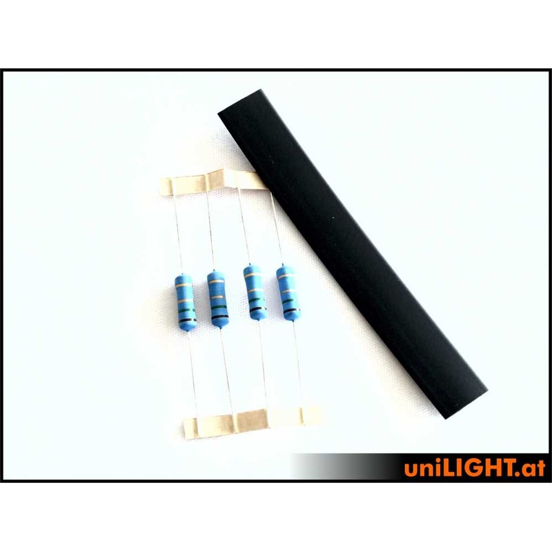 UniLight Resistor For Lifepo 12W and 16W Lights using a 3S LiFe (9.9V) CABLE-LIFEPO-12W-16W