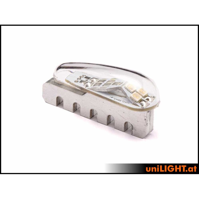 UniLight 12mm Pro Navigation Light, 4Wx2, Short – White