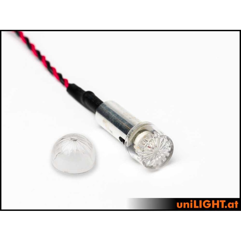 UniLight 13mm Dual Navigation + Strobe Light, 5Wx2 – Red-White