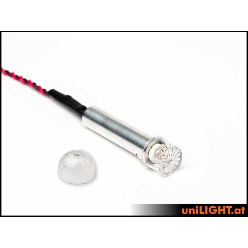 UniLight 13mm Dual Navigation + Strobe Light, 8Wx2, T-Fuse – Red-White