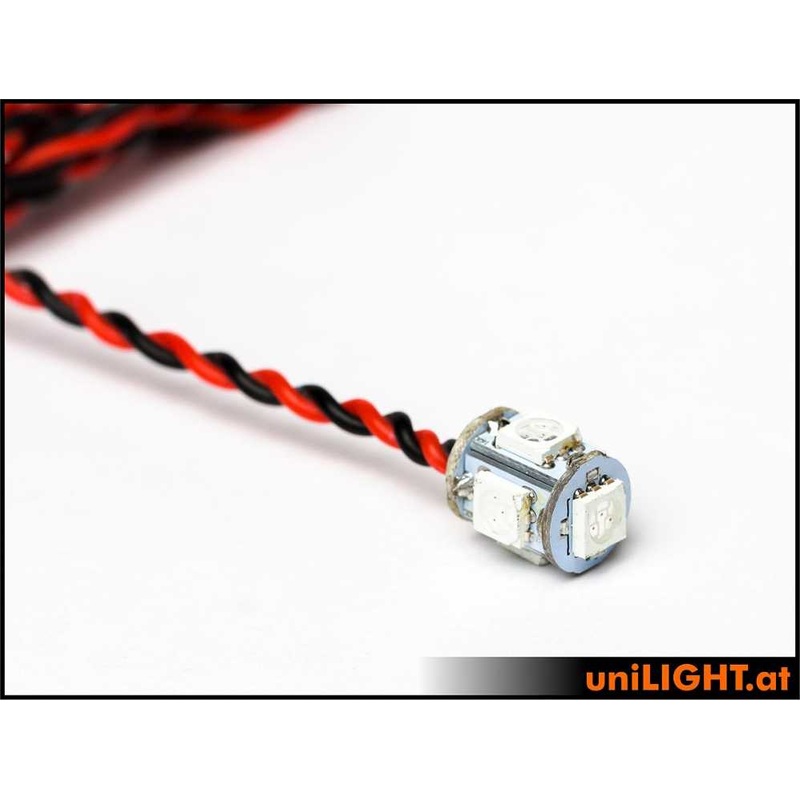 UniLight 1W Cube Emitter 5-Sided – Blue CUBE-010-BL