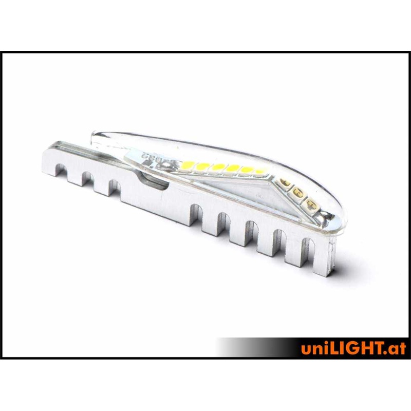 UniLight 6mm Dual Navigation + Strobe Light, 9Wx2, Short – Green-White