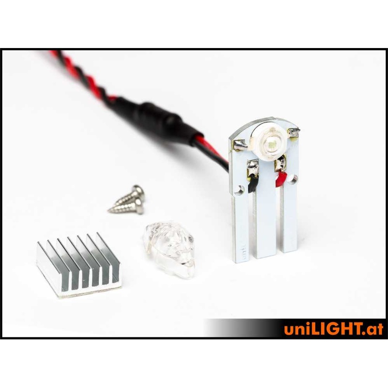 UniLight Flat Navigation Light, 4W – Red