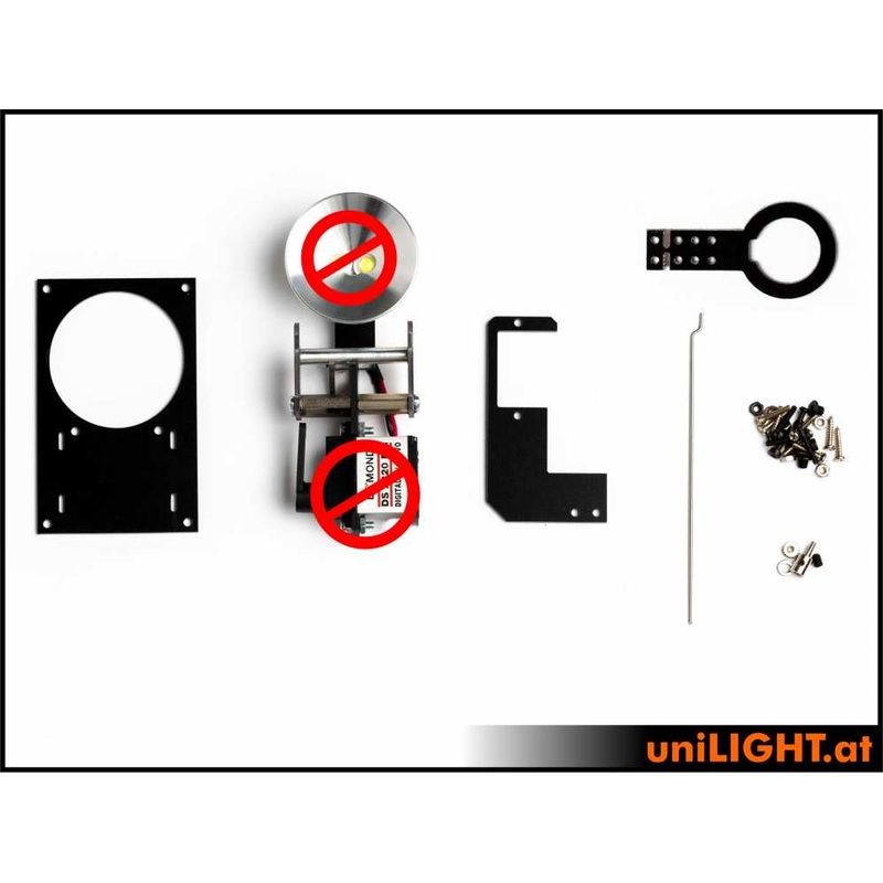 UniLight Mechanics For Dropout Lights 40mm