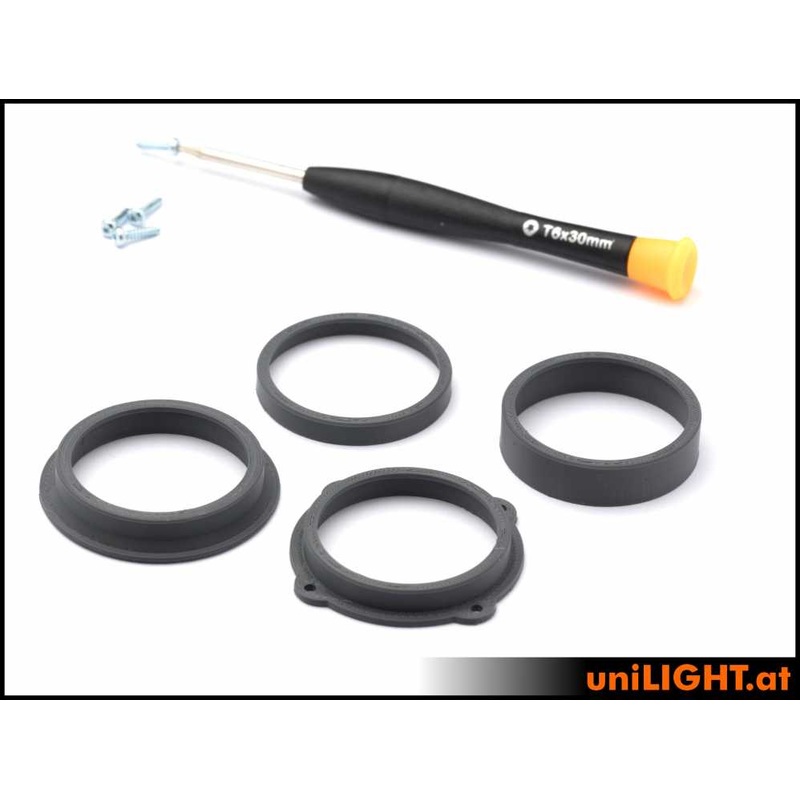 UniLight Spot Mounting Frame 35mm – Black
