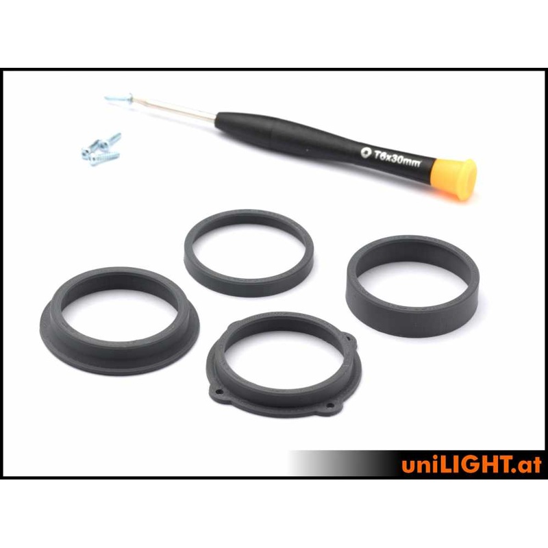 UniLight Spot Mounting Frame 40mm – Grey