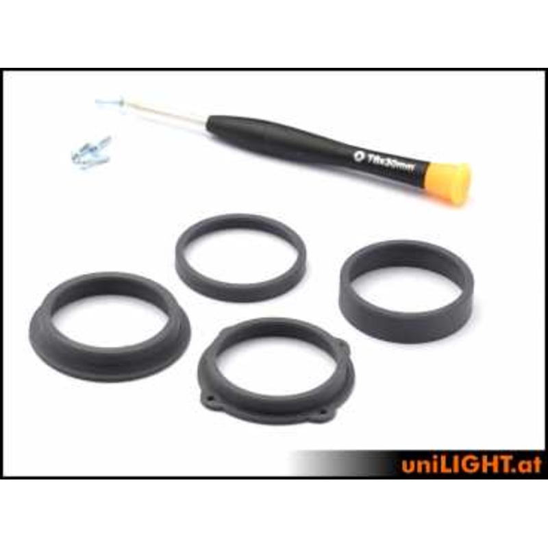 UniLight Spot Mounting Frame 50mm – White