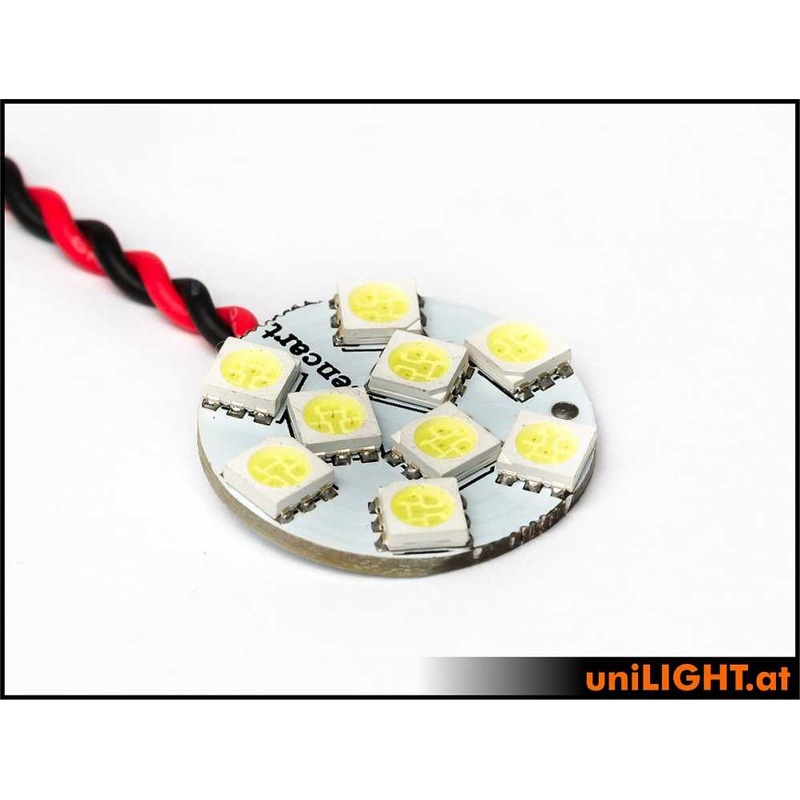 UniLight 1.8W Round Panel Emitter – White