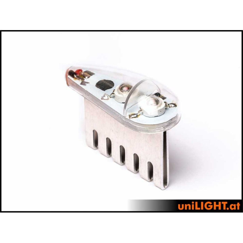 UniLight 18mm Pro Navigation Light, 5Wx2 – Red