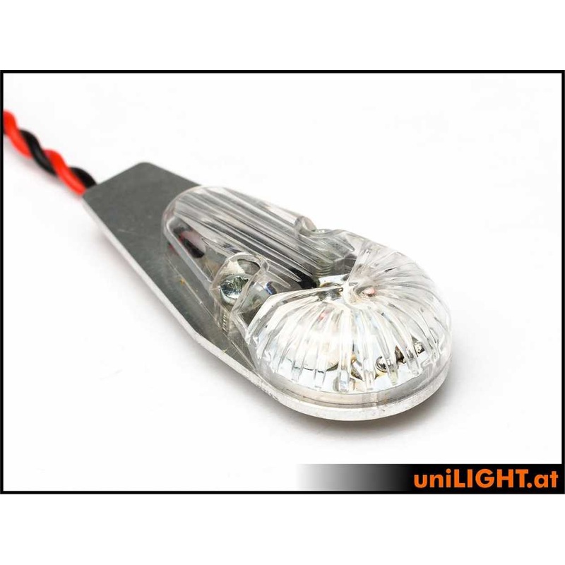 UniLight 24mm Pro Navigation Light, 24Wx2, T-Fuse – Red