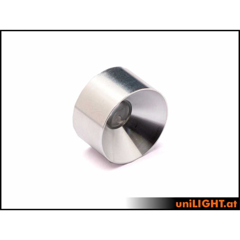 UniLight 25mm Gear Spotlight, 6Wx2, Kurz, T-Fuse – White