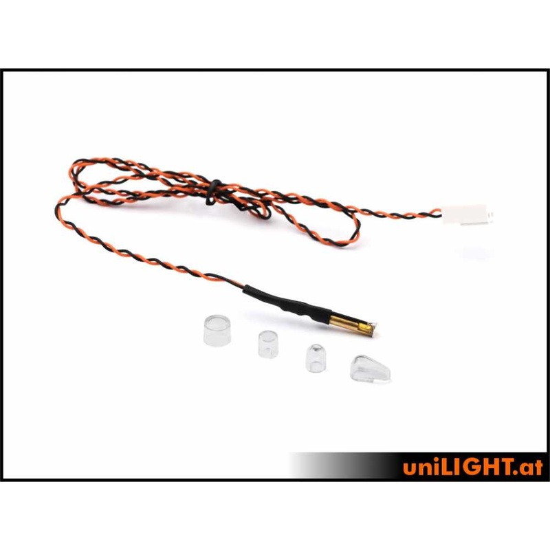 UniLight 5mm PIN Strobe Light, 3Wx2, Short – Green PIN5X-030×2-GN