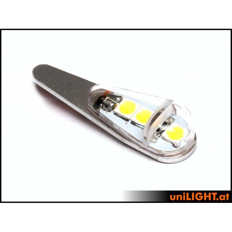 UniLight 7mm Pro Strobe Light, 5Wx2, Flat – Red