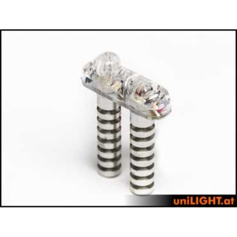 UniLight 8mm Mini Navigation Light,4Wx2 – Red