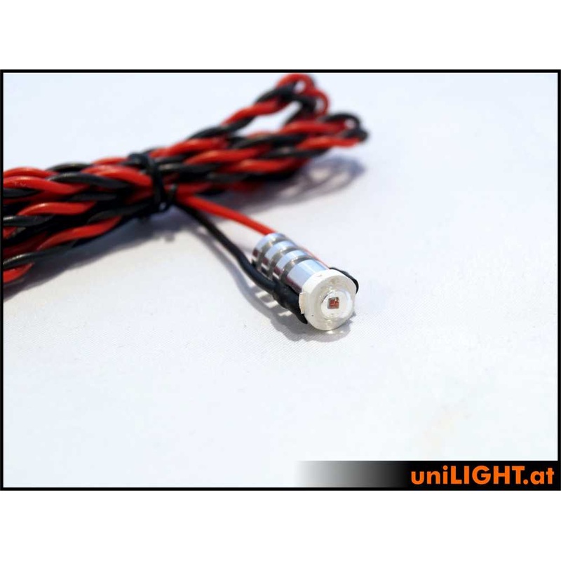 UniLight Pure Strobe Light, 4W, Short – Red