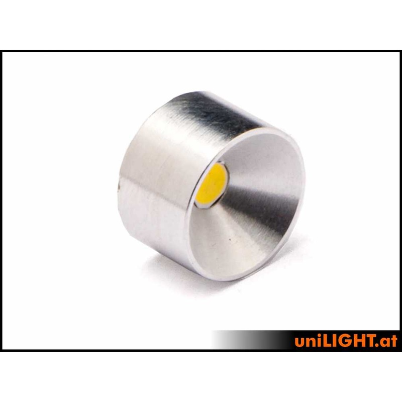 UniLight 10mm Spotlight, 1.6Wx2, Short – White