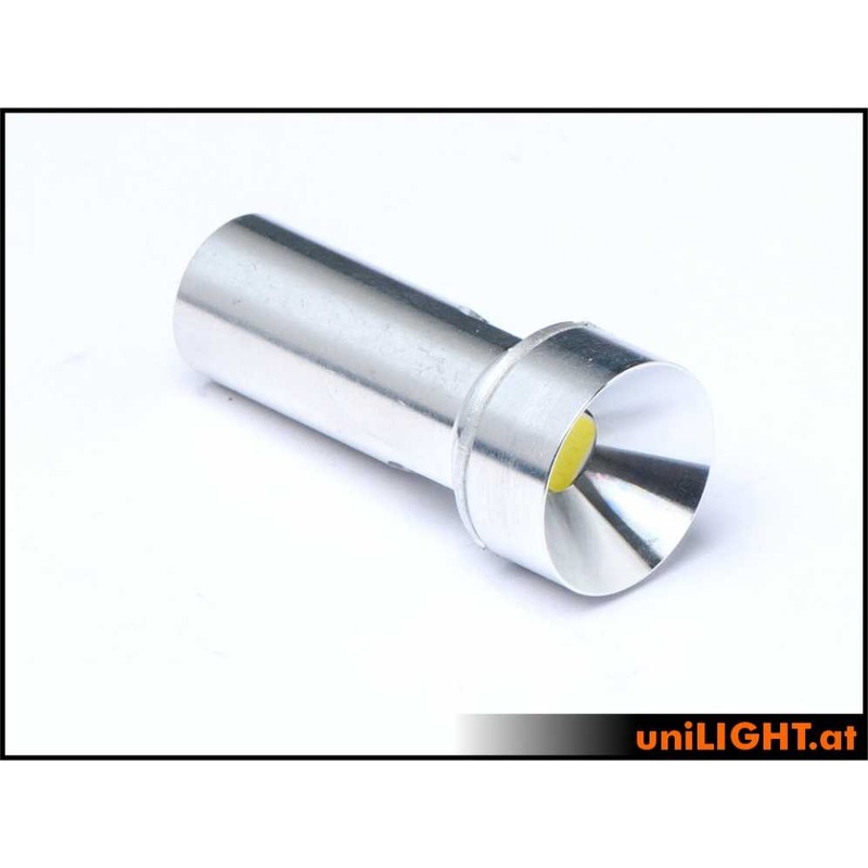UniLight 14mm Headlight, 5Wx2 – White SPOT14-050×2-WE