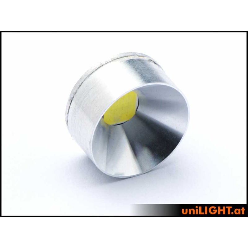 UniLight 14mm Landing Gear Headlight, 2.6Wx2, Short – White