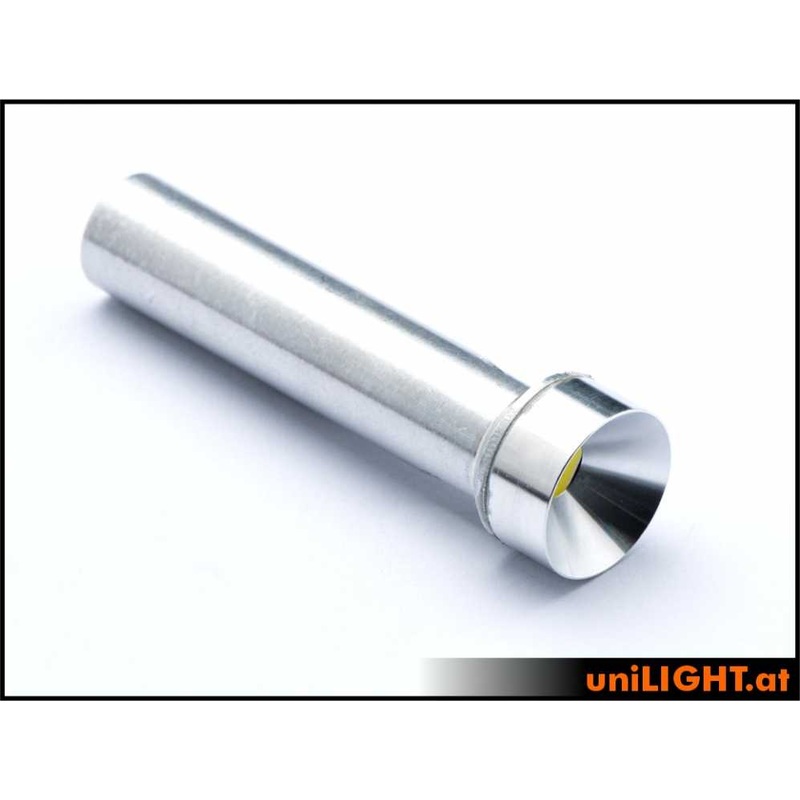 UniLight 14mm Ultra Power Headlight, 8Wx2, T-Fuse – White