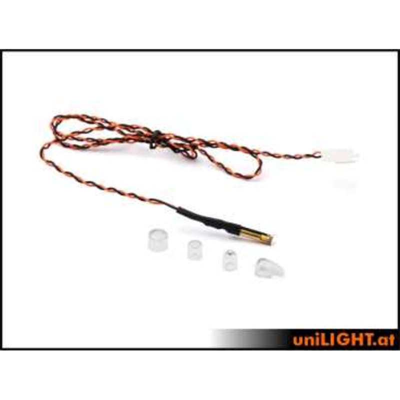 UniLight 5mm PIN Navigation Light, 1Wx2, Short – White