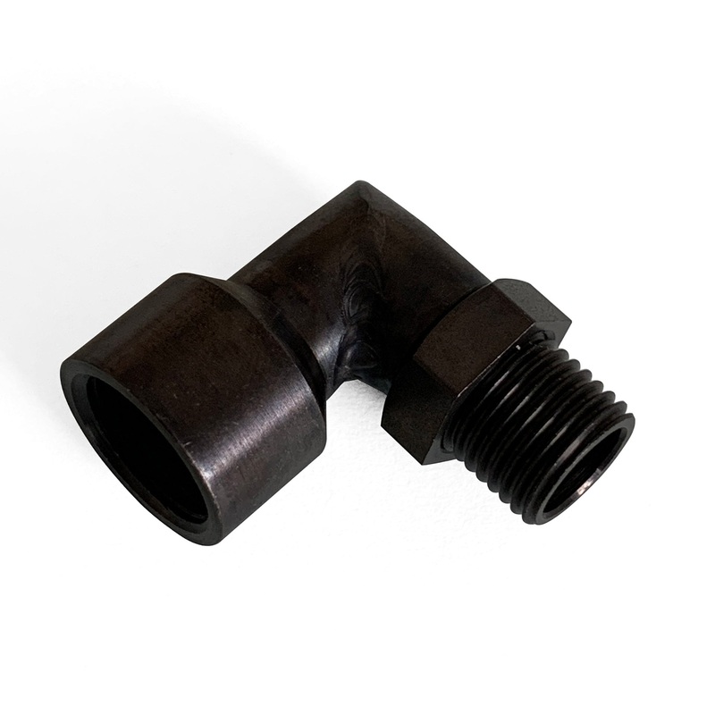 Saito Muffler Right Angle Adapter SAIG33R3140