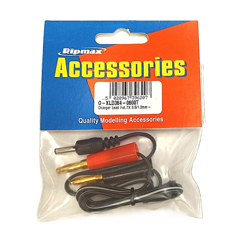 Ripmax Charger Lead Fut.TX 5.5/2.5mm-600mm O-XLD364-0600T2