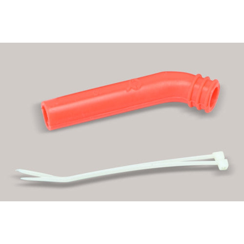 Ripmax Exhaust Deflector 8mm Red L-MG129-R