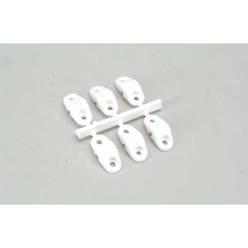 Slec SL015B Saddle Clamp – White/12SWG (Pk6) F-SL015B