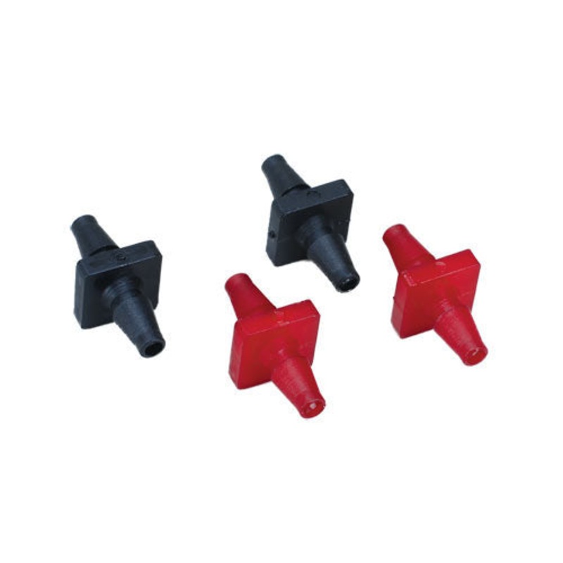 Robart 1/8 ID Straight Tube Coupler(Pk4) F-RB223