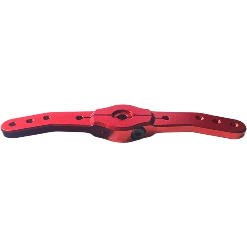 CHASERVO H/D Servo Offset Double-Arm 3.5 (8mm T25 output) Red CHA-Double-Arm 0825-offset-red