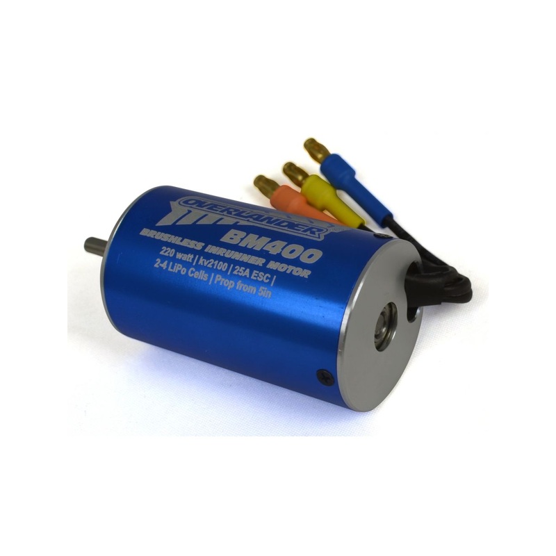 Overlander BM400 V3 2845/09 2100KV – Brushless Inrunner RC Motor (IC .10 Equivalent) 1688