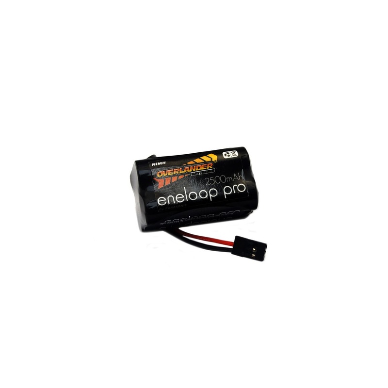 Overlander Eneloop Pro AA 2500mAh 4.8V Square NiMH Battery – JR Connector 2781