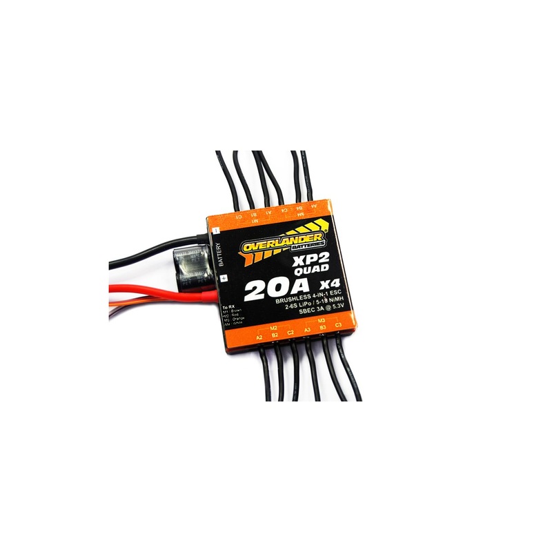 Overlander Overlander XP2 QUAD 20A Brushless ESC for Quadcopters 2693