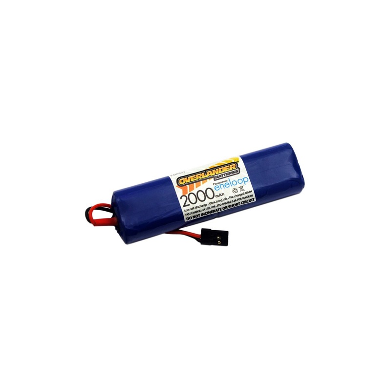 Overlander Panasonic Eneloop AA 2000mAh 4.8V Config 9 NiMH Battery – JR Connector 2868
