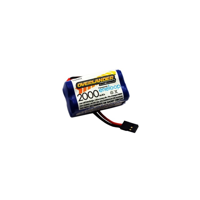Overlander Panasonic Eneloop AA 2000mAh 4.8V Square NiMH Battery – JR Connector 2867