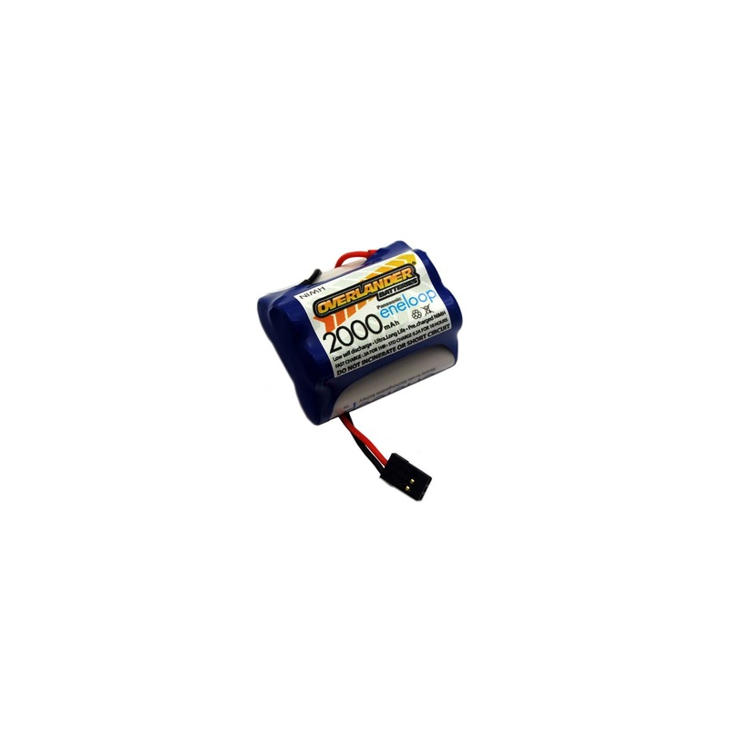 Overlander Panasonic Eneloop AA 2000mAh 6v Hump NiMH Battery – JR Connector 2871