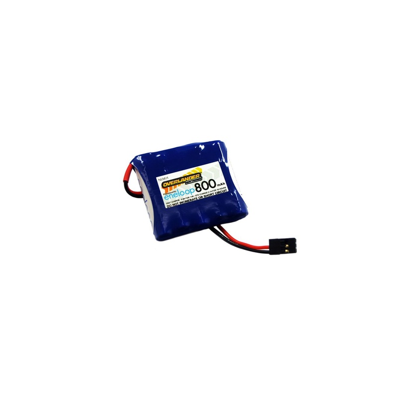 Overlander Panasonic Eneloop AAA 800mAh 6V Flat NiMH Battery – JR Connector 2825