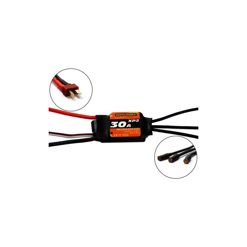 Overlander XP2 30A Brushless RTF (With Deans & 3.5mm Bullets) Speed Controller 2724