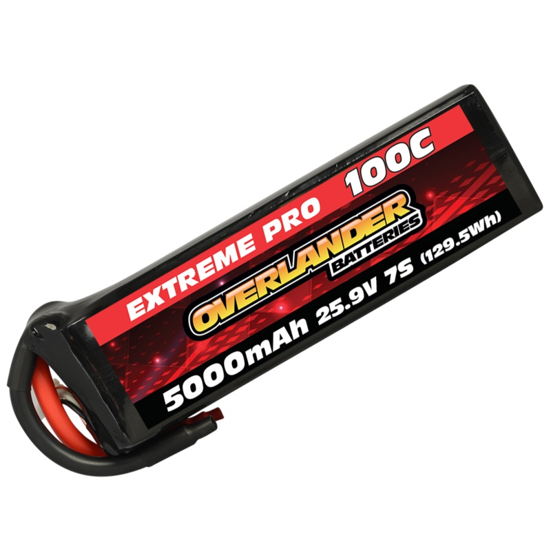 Overlander 5000mAh 7S 25.9v 100C LiPo Battery – Overlander Extreme Pro 3369