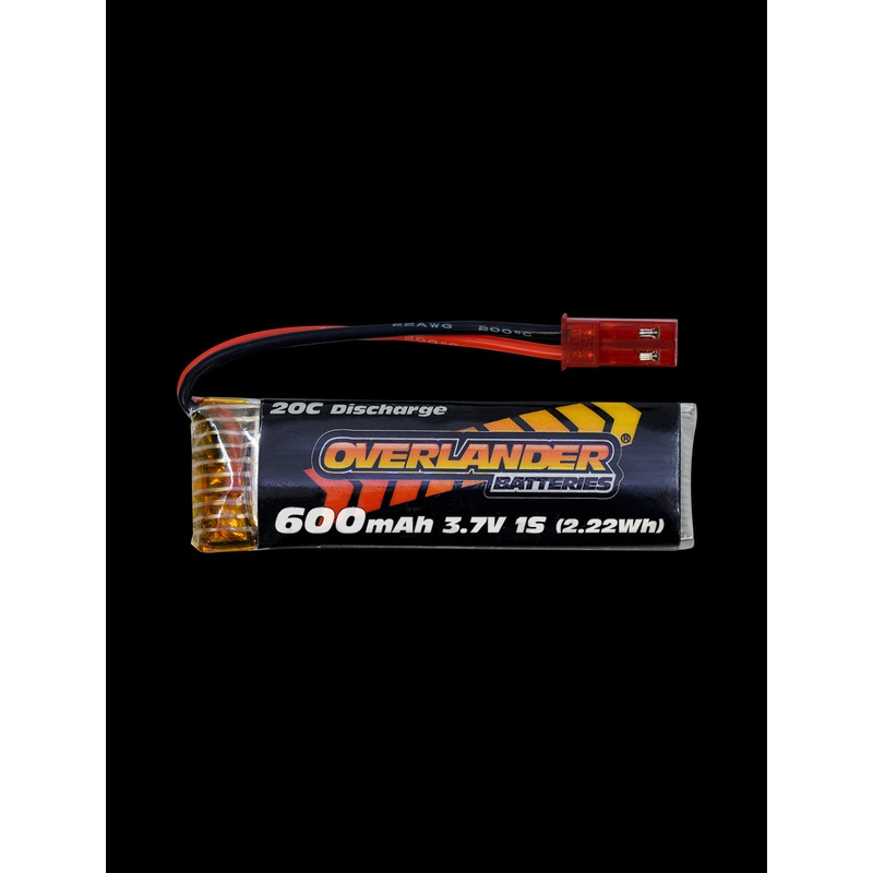 Overlander 600mAh 3.7V 1S 20C LiPo Battery 3431