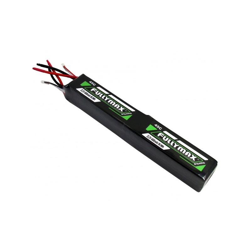 Overlander Fullymax 4500mAh 22.2V (x2) 12S 45C LiPo Battery – No Connector 3447
