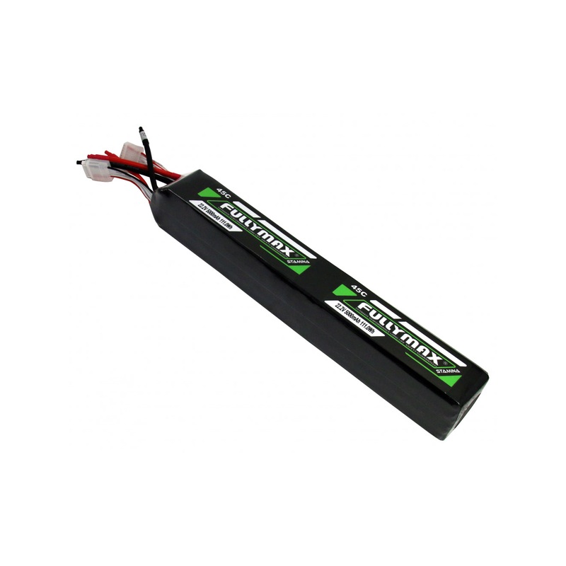 Overlander Fullymax 5000mAh 22.2V (x2) 12S 45C LiPo Battery – No Connector 3449