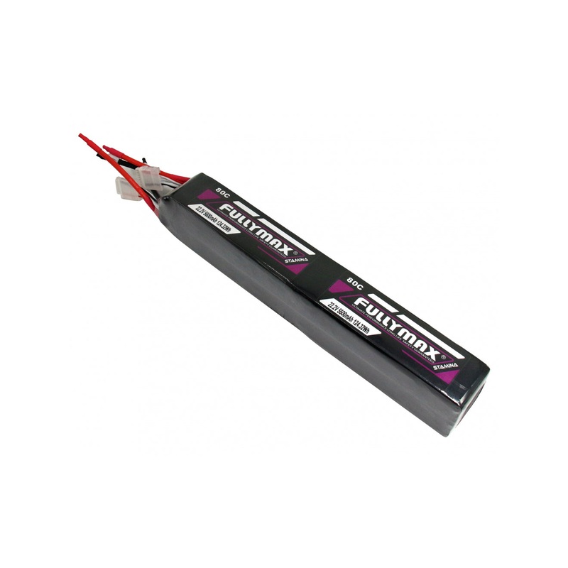Overlander Fullymax 5600mAh 22.2V (x2) 12S 80C LiPo Battery – No Connector 3445
