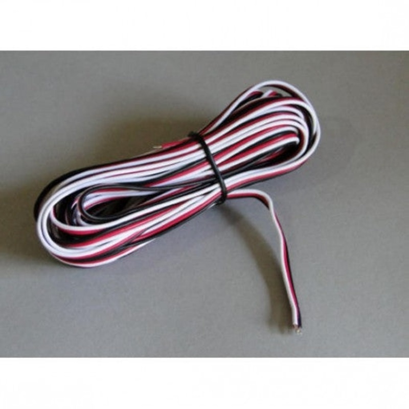 Futaba HD Servo Extension Lead 300mm Without Connector FUT300MMW
