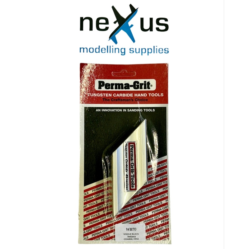 PermaGrit Sanding Block Coarse/Fine 70x52mm WB70
