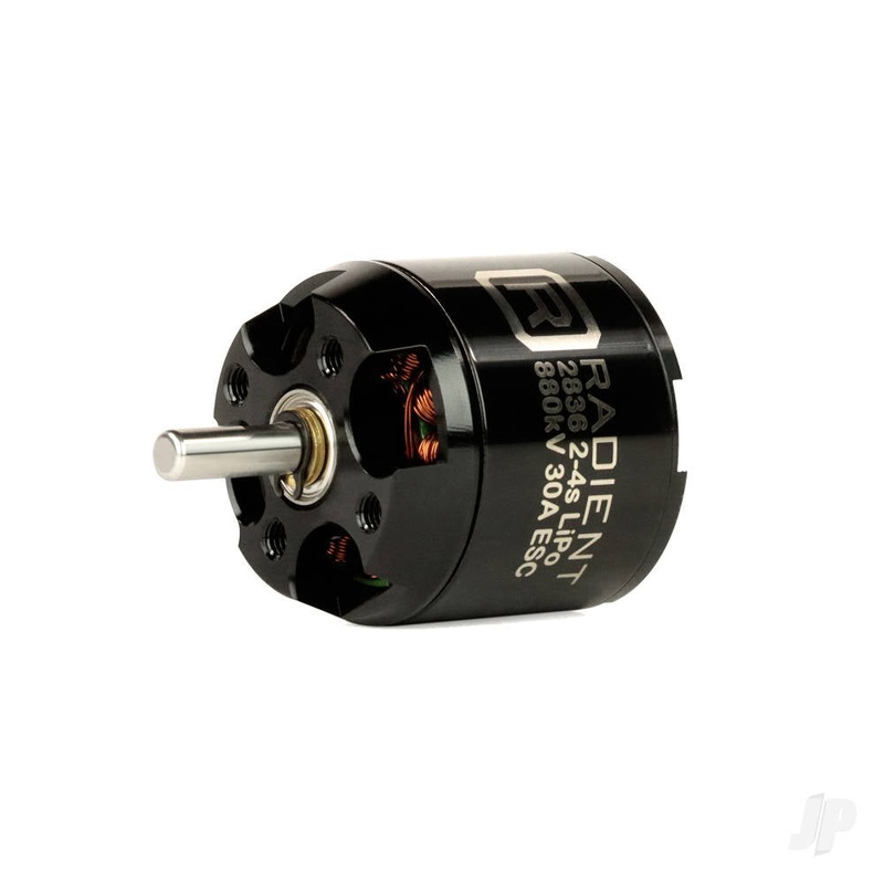 Radient Brushless Motor 2836 880kV (2-4S) RDNM2836880